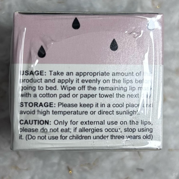 Strawberry Lip Mask - Pink - Picture 5 of 5